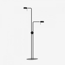 Obrázek pro produkt Stojanové svítidlo OMNIA 19W LED 4000K akrylátové sklo černá LR2.K2.O2.61 - LUCIS
