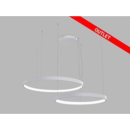 Obrázek pro produkt LED2 Závěsné svítidlo CIRO SET 2 P-Z, W DALI/PUSH DIM 100W 3000K/4000K bílá - LED2 Lighting