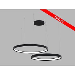 Obrázek pro produkt LED2 Závěsné svítidlo CIRO SET 2 P-Z, B DALI/PUSH DIM 100W 3000K/4000K černá - LED2 Lighting
