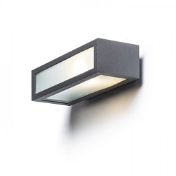 GINO nástěnná antracitová , svítí nahoru i dolů 230V E27 18W IP44 - RED - DESIGN RENDL Obrázek pro produkt GINO nástěnná antracitová , svítí nahoru i dolů 230V E27 18W IP44 - RED - DESIGN RENDL