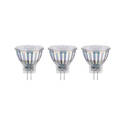 Standard 12V LED reflektor GU4 3x4,2W 2700K stříbrná - PAULMANN Obrázek pro produkt Standard 12V LED reflektor GU4 3x4,2W 2700K stříbrná - PAULMANN
