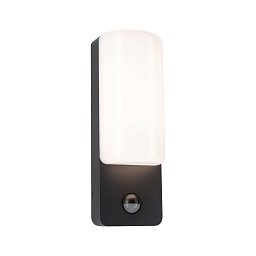 Obrázek pro produkt LED venkovní nástěnné svítidlo Bonnie pohybové čidlo IP44 93x77mm 3000K 8,5W 230V antracit hliník - PAULMANN