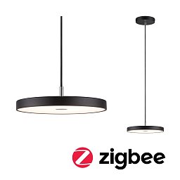 Obrázek pro produkt LED závěsné svítidlo Hildor 17W černá mat ZigBee - PAULMANN