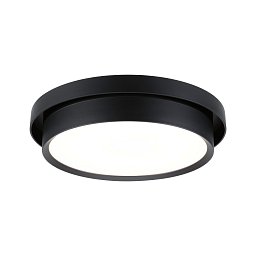 Obrázek pro produkt LED stropní svítidlo 3-krokové-stmívatelné Malik 2700K 230V 13,5W stmívatelné černá mat - PAULMANN