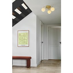 Obrázek pro produkt Franca stropní svítidlo mosaz - NORDLUX