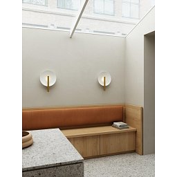 Obrázek pro produkt Furiko nástěnné svítidlo broušená mosaz - NORDLUX