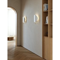 Obrázek pro produkt Spargo nástěnné svítidlo bílá/mosaz - NORDLUX