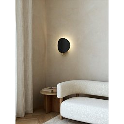 Obrázek pro produkt Spargo nástěnné svítidlo černá/mosaz - NORDLUX