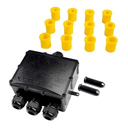 Obrázek pro produkt Deko-Light venkovní 4-násobný-rozbočovač pro 2-4 kabely 4-14 mm