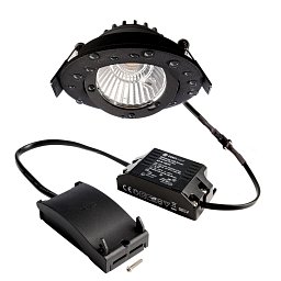 Obrázek pro produkt Deko-Light stropní vestavné svítidlo, Dione IP DTW, 8,5 W, DIM, 1800/3000 K, černá, 220-240V 480lm