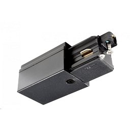 Deko-Light 1-fázový kolejnicový systém, D One napájení, pravé, 220-240V černá RAL 9011 71 mm - LIGHT IMPRESSIONS Obrázek pro produkt Deko-Light 1-fázový kolejnicový systém, D One napájení, pravé, 220-240V černá RAL 9011 71 mm - LIGHT IMPRESSIONS