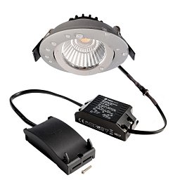 Obrázek pro produkt Deko-Light stropní vestavné svítidlo, Dione IP, 8,5 W, DIM, 3000 K, 220-240V 3000 K 800 lm stříbrná