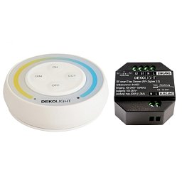 Obrázek pro produkt Deko-Light RF-smart, startovací sada Triac, 230V, 300W vč. dálkového ovládání RF / Zigbee 3.0 / Intelli-Push