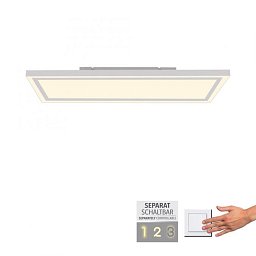 Obrázek pro produkt BEDGING LED stropní svítidlo bílé ovládání vypínačem paměťová funkce teplé bílé světlo 3000K - LEUCHTEN DIREKT / JUST LIGHT