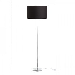 Obrázek pro produkt NYC/RON 40/25 stojanová Polycotton černá/chrom 230V E27 11W - RED - DESIGN RENDL