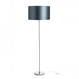 Obrázek pro produkt NYC/RON 40/25 stojanová Monaco petrolejová/stříbrné PVC/chrom 230V E27 11W - RED - DESIGN RENDL
