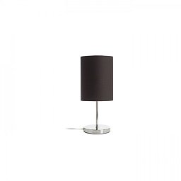 Obrázek pro produkt NYC/RON 15/20 stolní Polycotton černá/chrom 230V E27 7W - RED - DESIGN RENDL