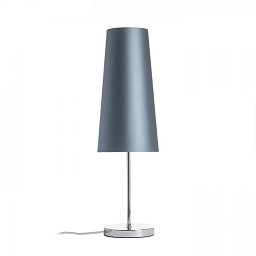 Obrázek pro produkt NYC/CONNY 15/30 stolní Monaco petrolejová/stříbrné PVC/chrom 230V E27 7W - RED - DESIGN RENDL
