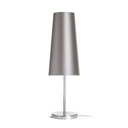 Obrázek pro produkt NYC/CONNY 15/30 stolní Monaco holubí šeď/stříbrné PVC/nikl 230V E27 7W - RED - DESIGN RENDL