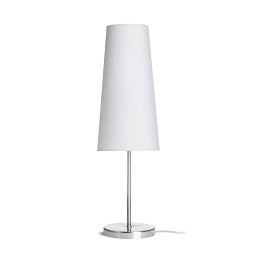 Obrázek pro produkt NYC/CONNY 15/30 stolní Polycotton bílá/nikl 230V E27 7W - RED - DESIGN RENDL