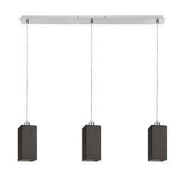 Obrázek pro produkt LIZ III 80 závěsná černá sklo/chrom 230V E27 3x11W - RED - DESIGN RENDL