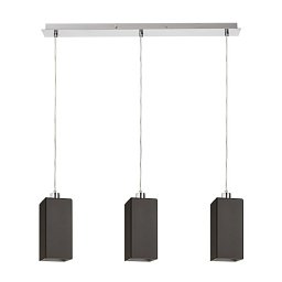 Obrázek pro produkt LIZ III 60 závěsná černá sklo/matný nikl 230V E27 3x11W - RED - DESIGN RENDL