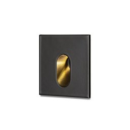 MEMPHIS SQ zápustná do stěny černá 230V LED 3W 60° 3000K - RED - DESIGN RENDL Obrázek pro produkt MEMPHIS SQ zápustná do stěny černá 230V LED 3W 60° 3000K - RED - DESIGN RENDL