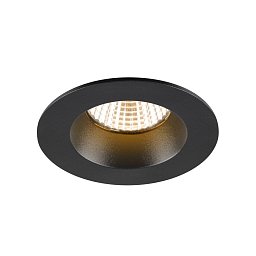 Obrázek pro produkt NEW TRIA® 68 stropní vestavné svítidlo, 2700K, 38°, IP 20 / IP 65, kulaté, černá - BIG WHITE (SLV)