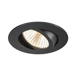 Obrázek pro produkt NEW TRIA® 68 stropní vestavné svítidlo, 2700K, 38°, IP 20, kulaté, černá - BIG WHITE (SLV)
