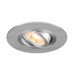 Obrázek pro produkt NEW TRIA® 75 XL stropní vestavné svítidlo, kulaté, max. 10W, GU10, hliník - BIG WHITE (SLV)