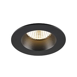 Obrázek pro produkt NEW TRIA® UNIVERSAL 68 stropní vestavné svítidlo, 2500/3000/4000K, 38°, IP 20 / IP 65, kulaté, černá - BIG WHITE (SLV)