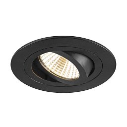 Obrázek pro produkt NEW TRIA® 75 stropní vestavné svítidlo, 3000K, 38°, IP 20, kulaté, černá - BIG WHITE (SLV)