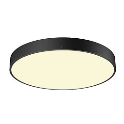 Obrázek pro produkt MEDO® 60 nástěnné a stropní nástavbové svítidlo, kulaté, 2700/3000/4000K, 39W, fáze, 110°, černá - BIG WHITE (SLV)