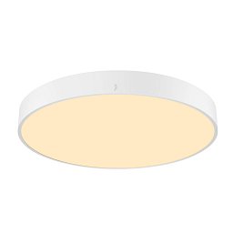 Obrázek pro produkt MEDO® 60 nástěnné a stropní nástavbové svítidlo, kulaté, 2700/3000/4000K, 39W, fáze, 110°, bílá - BIG WHITE (SLV)