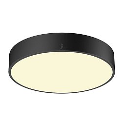 Obrázek pro produkt MEDO® PRO 40 nástěnné a stropní nástavbové svítidlo, kulaté, 3000/4000K, 19W, DALI, Touch, 110°, černá - BIG WHITE (SLV)