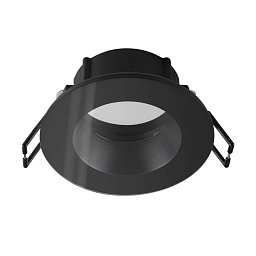 Obrázek pro produkt NEW TRIA® 68 kroužek pro vestavbu do stropu, D: 8,3 H: 3,55 cm, IP 65, vč. skla, černá - BIG WHITE (SLV)