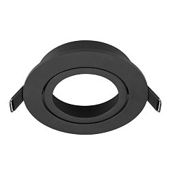 Obrázek pro produkt NEW TRIA® 95 kroužek pro vestavbu do stropu, D: 11 H: 2,6 cm, IP 20, černá - BIG WHITE (SLV)