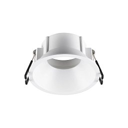 Obrázek pro produkt NEW TRIA® 75 kroužek pro vestavbu do stropu, prohloubený, D: 8,2 H: 4,3 cm, IP 20, bílá - BIG WHITE (SLV)