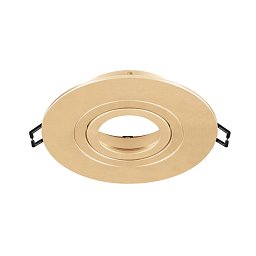 Obrázek pro produkt NEW TRIA® 75 XL kroužek pro vestavbu do stropu, D: 11 H: 2,6 cm, IP 20, růžové zlato - BIG WHITE (SLV)