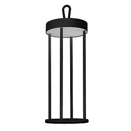 Obrázek pro produkt LED venkovní stolní lampa ATHENA nabíjecí USB 3000K IP54 černá - CENTURY