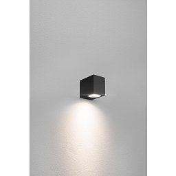 Obrázek pro produkt Venkovní nástěnné svítidlo AXO GU10 SQUARE černá - CENTURY