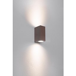 Obrázek pro produkt Venkovní nástěnné svítidlo AXO 2XGU10 SQUARE corten - CENTURY