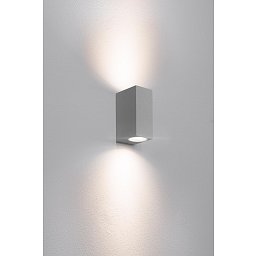 Obrázek pro produkt Venkovní nástěnné svítidlo AXO 2XGU10 SQUARE šedá - CENTURY