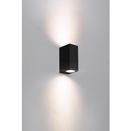 Obrázek pro produkt Venkovní nástěnné svítidlo AXO 2XGU10 SQUARE černá - CENTURY