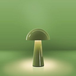 Obrázek pro produkt Venkovní stolní lampa Coco zelená USB DIM IP54 - CENTURY