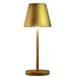 Obrázek pro produkt Nabíjecí stmívatelné LED svítidlo LUME zlaté 2W 3000K IP54 USB  - CENTURY