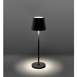 Obrázek pro produkt Nabíjecí stmívatelné LED svítidlo LUME PLUS černá 2,2W 2700K IP54 USB Ra95 - CENTURY