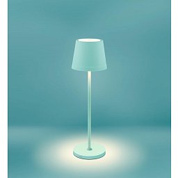 Obrázek pro produkt Nabíjecí stmívatelné LED svítidlo LUME PLUS tyrkysová 2,2W 2700K IP54 USB Ra95 - CENTURY