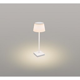 Obrázek pro produkt Nabíjecí stmívatelné stolní LED svítidlo MARGO bílé 4W 3000K IP54 USB - CENTURY