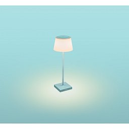 Obrázek pro produkt Nabíjecí stmívatelné stolní LED svítidlo MARGO tyrkysová 4W 3000K IP54 USB - CENTURY